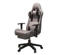 FENGJISUN Chaise De Gamer Chaise De Jeu Chaise D'ordinateur À Dossier Haut De Massage Chaise Pivotante E-Sports avec Support Lombaire pour Bureau
