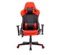 FENGJISUN Chaise De Gamer Chaise De Jeu Chaise D'ordinateur À Dossier Haut De Massage Chaise Pivotante E-Sports avec Support Lombaire pour Bureau