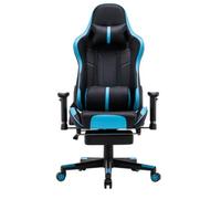 FENGJISUN Chaise pivotante pivotante Chaise de jeu élévation à tige pivotante Accoudoirs Dossier haut Chaise de jeu Chaise de bureau inclinable pour bureau à domicile