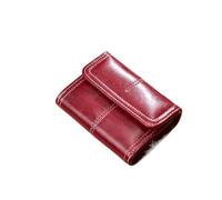 FENGJISUN Porte-monnaie portefeuille avec porte-cartes pour femme, plusieurs fentes pour cartes, porte-monnaie rétro pour femme Accessoires de voyage (Rot)