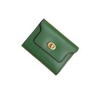 FENGJISUN Portefeuille Porte Monnaie Portefeuilles Rétro en Cuir Porte-Carte Simple Court Dames Sacs À Main Multifonctions Porte-Monnaie(Grün)