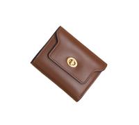 FENGJISUN Portefeuille Porte Monnaie Portefeuilles Rétro en Cuir Porte-Carte Simple Court Dames Sacs À Main Multifonctions Porte-Monnaie(C)