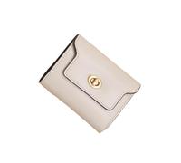 FENGJISUN Portefeuille Porte Monnaie Portefeuilles Rétro en Cuir Porte-Carte Simple Court Dames Sacs À Main Multifonctions Porte-Monnaie(White)