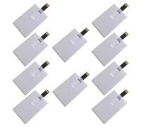 Fenglangrong 10 Pièces Clé USB 8 Go Lecteur Flash USB Carte de Blanc Card Mémoire Stick pour la Sauvegarde de l’Ordinateur/Ordinateur Portable