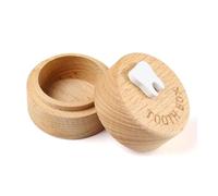 Fenglin-joy Boîte de Fée des Dents,Boîte à Dents de Lait en Bois Boîte à dents souvenir 3D Bois Souvenir de Boîte,BoîTe à Dents pour enfants garçons et filles