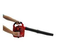 FENGLY Souffleur de feuilles à gaz 25,4 cc 2 temps, refroidissement par air, flux d'air 0,13 m³/s, souffleur à essence avec sac de récupération pour feuilles, neige, poussière, convient pour souffler