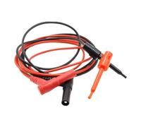 fengpeng 1 paire de câbles test avec fiches bananes et pinces crocodiles for multimètre