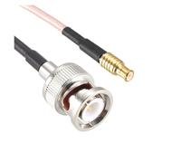 fengpeng Câble coaxial RF RG316 avec fiche mâle MCX droite vers BNC femelle(MCX-BNCJ,50CM)