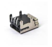 fengpeng Connecteurs Mini USB femelles de type 10 à bords plats SMT DIP 5 broches, prise jack, bornes for téléphones portables(Style 3,10 piece)