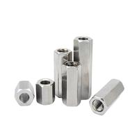 fengpeng Support de goujon Hexagonal à Double passage M2 M3, joint carte mère, écrou pilier, colonne creuse filetée interne, acier inoxydable 304(8mm,M3 (5Pcs))