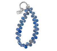 FengQingHuaGG Bracelet en cristal pour téléphone - Fait à la main - Cordon anti-perte en macramé - Accessoire de mode, M, Métal Métal Cristal, Pas de gemme Non