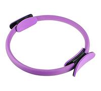 FengQingHuaGG Cercle de pilates, avec deux poignées rembourrées, anneau de résistance pour exercices de gymnastique, musculation, pilates (violet)