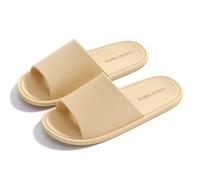 fengqingyunyan0304 Diapositive, Chaussons de bain unisexes pliables en EVA for la maison et les voyages - Confort léger,per donne e uomini(Yellow,35 EU)
