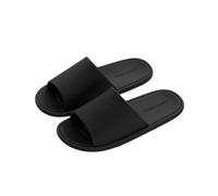 fengqingyunyan0304 Diapositive, Chaussons de bain unisexes pliables en EVA for la maison et les voyages - Confort léger,per donne e uomini(Black,36 EU)