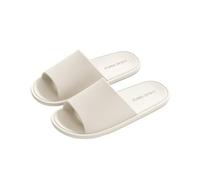 fengqingyunyan0304 Diapositive, Chaussons de bain unisexes pliables en EVA for la maison et les voyages - Confort léger,per donne e uomini(White,37 EU)