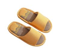 fengqingyunyan0304 Diapositive, Chaussons d'été for femmes et hommes - Chaussures d'intérieur souples,per donne e uomini(Yellow,44 EU)
