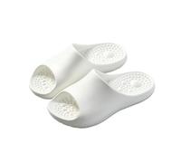 fengqingyunyan0304 Diapositive, Chaussons unisexes en EVA for intérieur/extérieur/salle de bain - Souples et légers,per donne e uomini(White,43 EU)