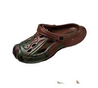 fengqingyunyan0304 Diapositive, Sandales camouflage for homme - Chaussons d'extérieur légers for la plage et le jardin,per donne e uomini(Brown,44 EU)