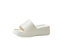 fengqingyunyan0304 Diapositive, Sandales EVA de 6 cm d'épaisseur - Chaussons d'extérieur confortables for femmes,per donne e uomini(White,36 EU)
