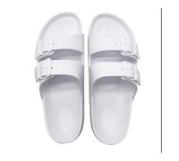 fengqingyunyan0304 Diapositive, Sandales légères for couple VA - Chaussons de plage à boucle réglable, taille 47,per donne e uomini(White,44 EU)