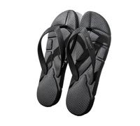 fengqingyunyan0304 Diapositive, Tongs de grande taille for hommes-sandales plage respirantes avec soutien la voûte plantaire, pantoufles d'été,per donne e uomini(Black,47 EU)