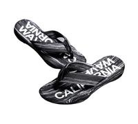 fengqingyunyan0304 Diapositive, Tongs d'été for hommes - Sandales de plage respirantes for l'extérieur et le bord de mer,per donne e uomini(Black,46 EU)