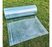 FENGSHOUU Feuilles de Toit en Polycarbonate,Plaques de Remplacement 0.8mm,Plaque de Serre résistante aux UV,Résistant Chocs,Intempéries,pour Abri de Voiture Véranda,Facile À Couper (WxL:0.6x3m)