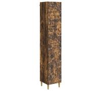 Fengshui Lot de 2 armoires en chêne fumé | Ensemble de rangement, ensemble d'armoire, polyvalent, facile d'entretien, pour le salon