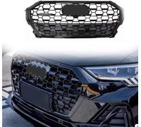 fengSUOM Grilles Avant Protection la Grille pour Audi Q3/RSQ3 2019 2020 2021 2022, Grille Calandre Capot Avant Kit Protection la Grille d'aération