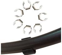 Fengtaike Support de chaise hamac avec base ronde - 7 clips anti-friction pour chaise suspendue antidérapante, chaise hamac et support de support, blanc