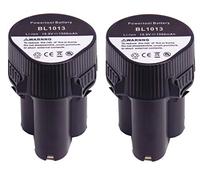 FengWings® 2X BL1013 Batterie 10.8V 1.5Ah, Compatible avec Makita 10.8V Batterie BL1014 194550-6 194551-4 / DF030 JV100 TW100 DF330D MR051 HP330 HP330D HP330W HP330DWE