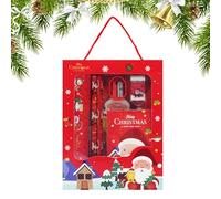 Fengyang® Set De Papeterie De Noël, Coffret Cadeau De Papeterie Pour Enfants, Petits Cadeaux Adaptés Aux Garçons Et Aux Filles (red)