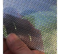 FengYoo Tôle perforée 406mmX305mm-Tôle perforée en acier inoxydable 304-Trou de 1.5 mm, épaisseur 1.1 mm-Tôles perforées en métal | Grille inox | Grillage gouttiere|Plaque en acier perforé