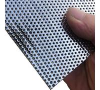 FengYoo Tôles métalliques perforées de calibre 19, ouverture en maille métallique déployée de 1,5 mm, épaisseur 1,1 mm, 600 mm x 300 mm, tôle d'acier inoxydable perforée en maille d'acier inoxydable