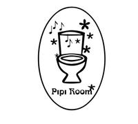 Fengyuanhong Français Pipi Chambre WC Plaque de Porte Mur Autocollant PVC Amovible Mur Tattoo Stickers Chambre Fond d'écran TV