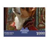 Fengyun2143_The_Chubby_Corgi_Puppy_Wearing_Only_a_Red_Royal_Cap_7af5e149-0610-4991-acbc-d1cfbaa3ce2b Pièces en Carton Épais Et Solides Parfait pour Améliorer La Concentration, La Patience Et La Pensé