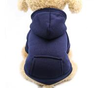 Fenhaodian Vêtements Chauds pour Petits Chiens, Ensemble Manteau et Sweat à Capuche Confortables pour Chiots et Chiens de Race Chihuahua