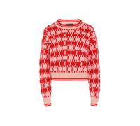 FENIA Pull-over pomme / rose / rouge clair, Taille XS-S