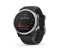 FENIX 6S SOLAR SILVER BRACELET NOIR