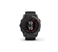 Fenix 7X Pro Solar Edition, Acier, Gray avec bracelet noir