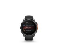 fenix 8 AMOLED 47mm Acier Gray avec bracelet noir