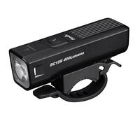 Fenix BC15R Lampe de vélo Urbaine légère Rechargeable | 400 lumens | 78 m | 31 Heures Maximum | Ligne Facula coupée Anti-reflet pour Un Cyclisme Plus sûr | Libération Rapide | 2600 mAh | IP66