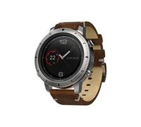 fenix Chronos - Avec bande en cuir - montre GPS/GLONASS - Randonnée, cycle, Golf, Course à pied, natation 1.2"