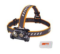 fenix HM65R torche et lampe de poche Noir, Orange Lampe frontale