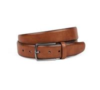 FENIX NEW YORK Ceinture Homme en Cuir Végan - Tailles 80 à 110 cm - Boucle Sans Nickel 35 mm - Durable & Réglable - Idéale pour Costume & Jean - Plusieurs Couleurs