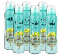 Fenjal Lot de 6 déodorants en spray Sensitive 150 ml