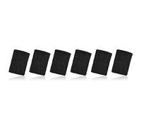 FENLI Lot de 6 chiffons effrayants noirs, 76,2 x 182,9 cm, décoration à thème
