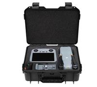 Fenmaru AIR 3 Étui de Rangement Rigide Sac Étanche Hardshell Valise Compatible avec DJI AIR 3 Accessoires,Compatible DJI RC2/RC-N2 Contrôleurs (Black)