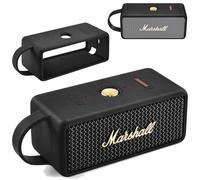 Fenmaru Coque en Silicone pour Marshall Emberton 3, Étui Housse de Protection Portable Compatible avec Haut-Parleur Marshall Emberton III- Noir