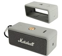 Fenmaru Étui en Silicone Étui de Transport de Voyage en Plein air Compatible avec Haut-Parleur Portable Marshall Emberton (Gray)